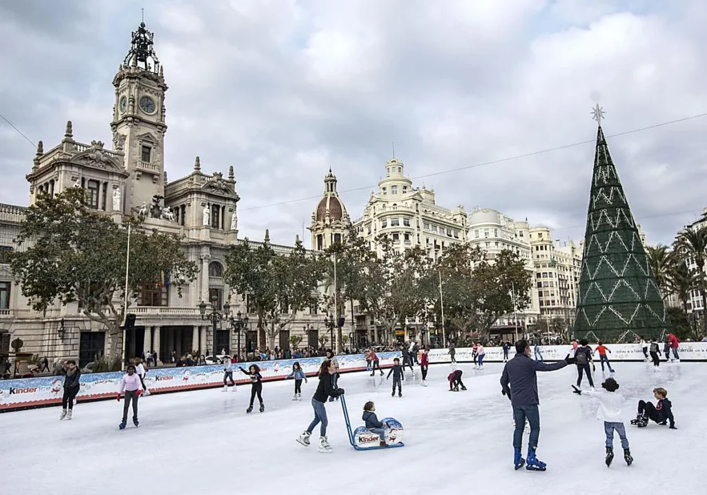 foto pista de hielo valencia
